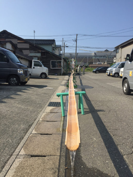 流しそうめん