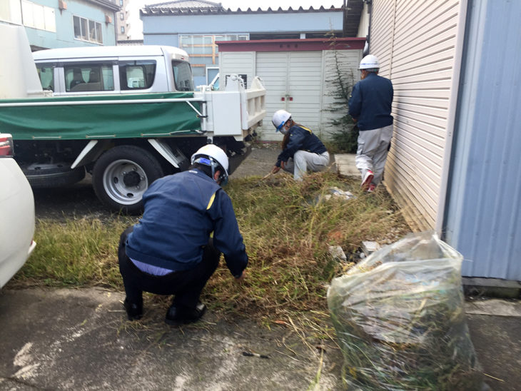 一斉清掃｜カネタ建設｜上越・糸魚川・妙高の家づくり｜木の家の注文住宅工務店｜キノイエ｜