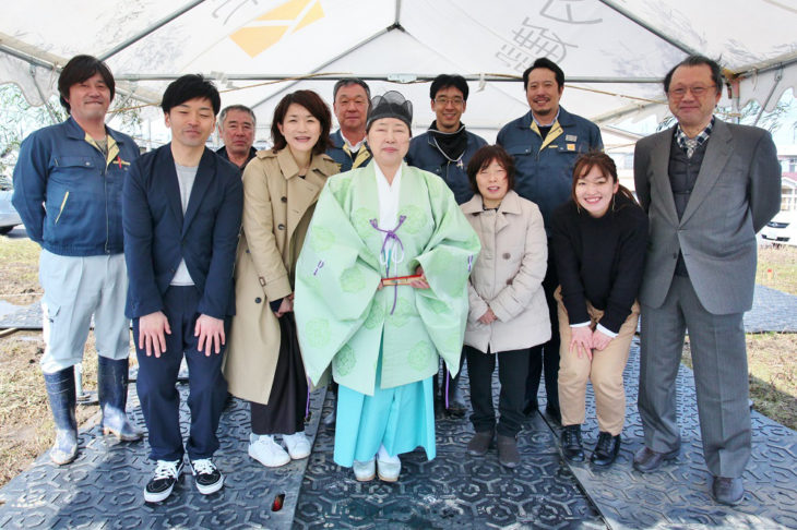 ｜上刈の家｜地鎮祭｜上越・糸魚川・妙高の工務店｜新築・リフォーム｜自然素材の注文住宅｜キノイエ｜カネタ建設｜高気密高断熱｜パッシブデザイン｜