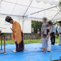 ｜地鎮祭｜スタートミーティング｜着工式｜上越・糸魚川・妙高の家づくり｜木の家をつくる工務店｜新築・リフォーム｜自然素材の注文住宅｜キノイエ｜カネタ建設｜高気密高断熱｜パッシブデザイン｜