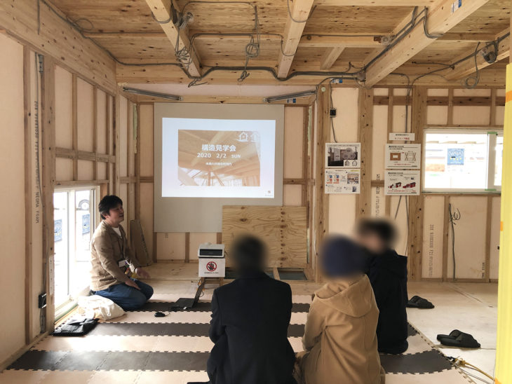 ｜南寺町の家｜構造見学会｜全棟気密試験｜新潟県｜上越・糸魚川・妙高の家づくり｜木の家をつくる工務店｜新築・リフォーム｜自然素材の注文住宅｜キノイエ｜カネタ建設｜高気密高断熱｜パッシブデザイン｜