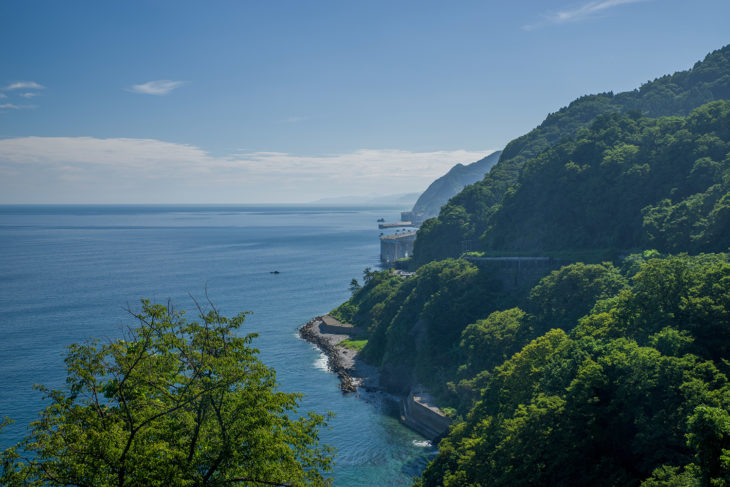 親不知海岸