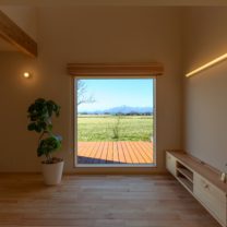 キノイエ|木の家|春|見学会|庭|地材地建