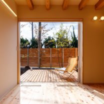 キノイエ|木の家|春|見学会|庭|地材地建